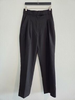 Pixie Market Black Jaime Pant High Rise Small Classic Business Office High Rise